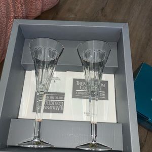 Waterford Crystal Millennial Toasting Flutes